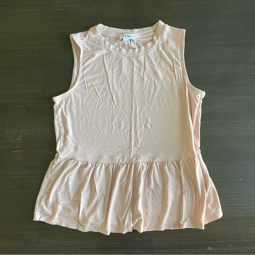 Nine West Ruffle Tank Top